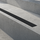 55mm carborundum insert band in obsidian black grit