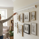 Premium White Painted Picture Rail Moulding 2.4m - Ideal for Doorways and Frames