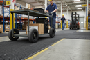 Heavy Duty Rubber Floor Matting with Anti-Slip Surface, Exceptional Durability and Cushioning for Industrial Applications