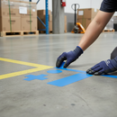 Premium Durable Die-Cut Floor Marking Shapes for Industrial Safety Zones and 5S Compliance
