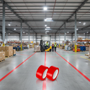 Premium Industrial Grade PVC Vinyl Floor Marking Tape - Bundle of 12 Rolls (50mm x 33m, 0.15mm Thick) for Safety and Organization