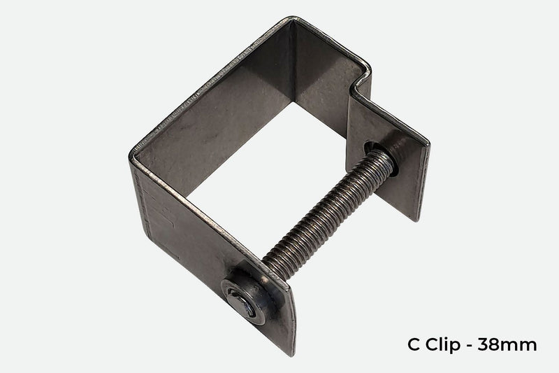 Grating C Clips - Stainless Steel 10Pcs