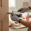 75mm Heavy Duty Tubular Mortice Latch with Polished Stainless Steel Finish for Fire Door Compatibility