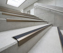 Premium 46x30mm Anodised Aluminium Stair Nosing with Anti-Slip Rubber Sleek, Safe & Built to Last