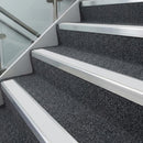 PVC Stair Nosing Inserts 38mm 50mm Commercial High Traffic