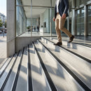 Aluminium Stair Edge Trim 42mm Pre Formed Indoor Floor Covering