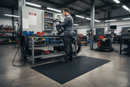 Premium High-Performance Electrical Safety Matting Class 4 - Non-Conductive Rubber Insulation with Anti-Slip Surface