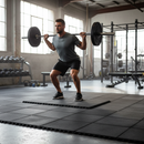 Premium Interlocking Gym Mat - Durable Anti-Fatigue Flooring for Fitness Environments