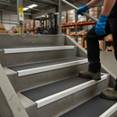 Premium Anti-Slip GRP Stair Tread Covers for Enhanced Safety - Durable Fiberglass Construction with Excellent Traction for Indoor and Outdoor Use