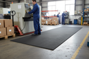 Premium Light Duty Anti-Fatigue Mat with Ribbed Surface and Bevel Edges for Enhanced Comfort and Safety in Various Environments