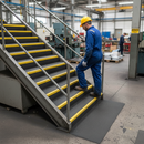 Premium Heavy Duty Anti-Slip GRP Landing Covers for Stairs and Walkways, Durable Fibreglass Construction with Exceptional Traction