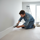 Premium White Primed 2.4m Grooved Shaker Skirting Board for Elegant Interior Design