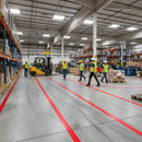 Premium Heavy Duty Floor Marking Tape for Industrial Safety - Fast Installation, Custom Sizes, Low Maintenance