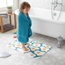Premium Egg Pattern Bathmat - Eco-Friendly Non-Slip Mat for Kids' Bathrooms, 100% Natural Materials, 39 x 60cm Size
