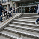 44x23mm anodised aluminium stair nosing profile strip for indoor and outdoor step edge protection