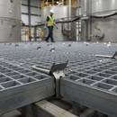 Heavy Duty J Clamp for GRP Mesh Grating - Secure Fastener for Industrial Applications with Corrosion Resistance