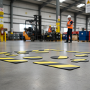 Premium Durable Floor Marking Shapes - Die-Cut Markers for Safety Zones and 5S Compliance