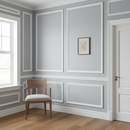 Premium White Painted Decorative Barrel Moulding 12mm x 34mm for Flooring Installation