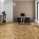 Premium Water-Resistant Oak Effect Laminate Flooring 8mm - Durable, Moisture-Proof, and Versatile for Modern Homes