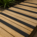 90mm Medium Grit Non-Slip Decking Strips for Wet & Frosty Conditions - Durable GRP, Easy Installation, Anti-Slip Safety for Indoor & Outdoor Use