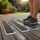 Professional Non-Slip Decking Strips 115mm x 1m Aluminium Screw Down Plates for Safety on Wet Surfaces