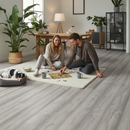 Professional 8mm Laminate Flooring with Bevelled Edges - Water-Resistant Surface Ideal for Kitchens and Bathrooms