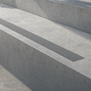 55mm Carborundum Stair Inserts, Custom Sizes 250-2000mm — Anti-Slip Infill Colour: Speckled Pebble