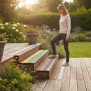 Premium Heavy Duty Anti Slip Decking Strips 1200mm - GRP Non Slip Safety Strips for Garden, Steps, and Patios