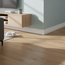 Premium White Painted Decorative Skirting Board 2.4m - Elegant Finish for Interior Protection