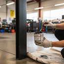 Premium Touch Up Paint 0.5L - Jet Black Solvent-Based Paint for Door Maintenance