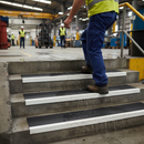 Premium Anti-Slip GRP Stair Tread Covers for Enhanced Safety - Durable Fiberglass Construction with Excellent Traction for Indoor and Outdoor Use