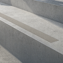 55mm Carborundum Stair Inserts, Custom Sizes 250-2000mm — Anti-Slip Infill Colour: Portland Stone