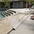 PVC Tile Vinyl Edge Trim 15x10mm Safety Resilient Strip