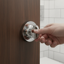 Premium Round WC Turn and Release with Polished Chrome Finish for Modern Interiors