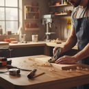 Premium Rounded Edge Laminate Worktop 3000mm x 600mm x 38mm - Durable Oak Effect for Modern Kitchens