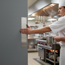 Premium Satin Stainless Steel Push Plate 450 x 75mm - Durable Internal Door Accessory