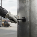 Premium Round Lever Door Handle Set with Modern Matt Black Finish for Stylish Interiors