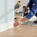 Premium White Painted Base Board 2.4m Length with 14mm Thickness for Contemporary Room Finishing