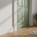 Premium White Primed 2.1m Grooved Architrave 5 Pack for Contemporary Door Finishing