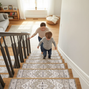 Premium Non-Slip Carpet Treads for Stairs - Self-Adhesive Stair Mats (20x76 cm) with Noise Reduction and Easy Installation