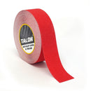 Red self-adhesive anti-slip tape 50mm x 18.3m roll — fire safety red silicon carbide