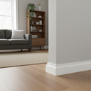 Premium White Painted Decorative Moulding 12mm x 33mm for Clean Floor Finishing - High-Quality Professional Grade for Industrial and Commercial App...