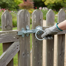 Premium Zinc Ring Gate Latch - Traditional Design for Secure Gate Closing Mechanism