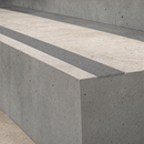 50mm carborundum insert band in speckled pebble grit