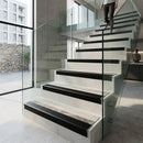 Anodised aluminium stair nosing profile 40x26mm dimensions designed for 3mm flooring installation