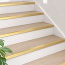 Aluminium Stair Nosing for 5mm LVT Flooring – Anodised Edge Profile Trim – 28 x 14.5mm – Hidden Fixings