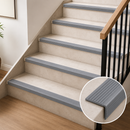 Anti-Slip Stair Nosing Edge Trim – 50 x 25mm Self-Adhesive L-Shape PVC Stair Edge Protector for Indoor & Outdoor Steps
