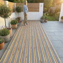 Premium Heavy Duty Anti Slip Decking Strips 1000mm - GRP Non Slip Safety Strips for Garden, Steps & Patio with Easy Installation