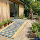 Premium Heavy Duty Anti Slip Decking Strips 1200mm - GRP Non Slip Safety Strips for Garden, Steps, and Patios