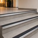 Aluminium Anti-Slip Stair Nosing R9 | 52mm Wide | 5 Colours